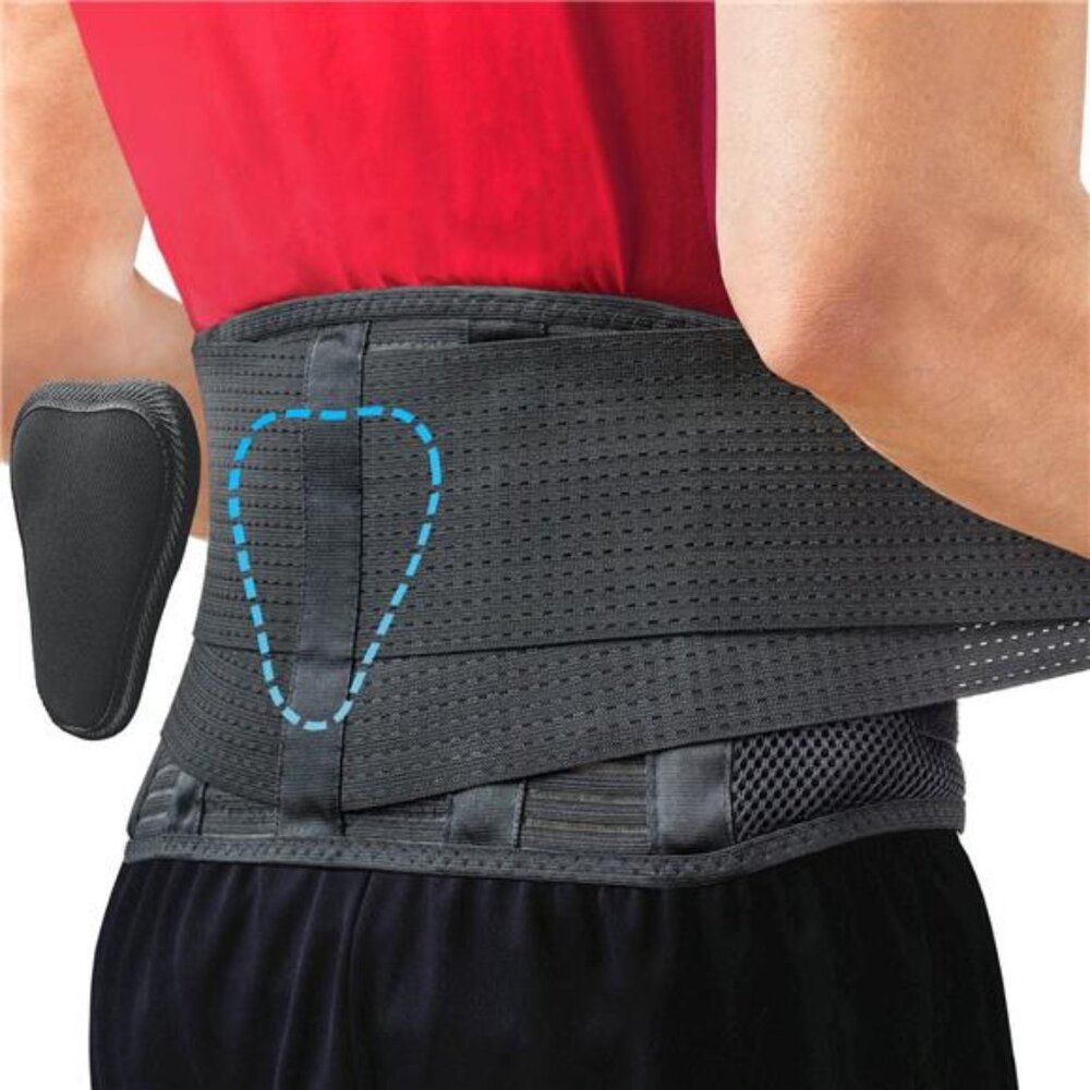 Sparthos Back Support Belt - Immediate Relief from Back Pain, Sciatica